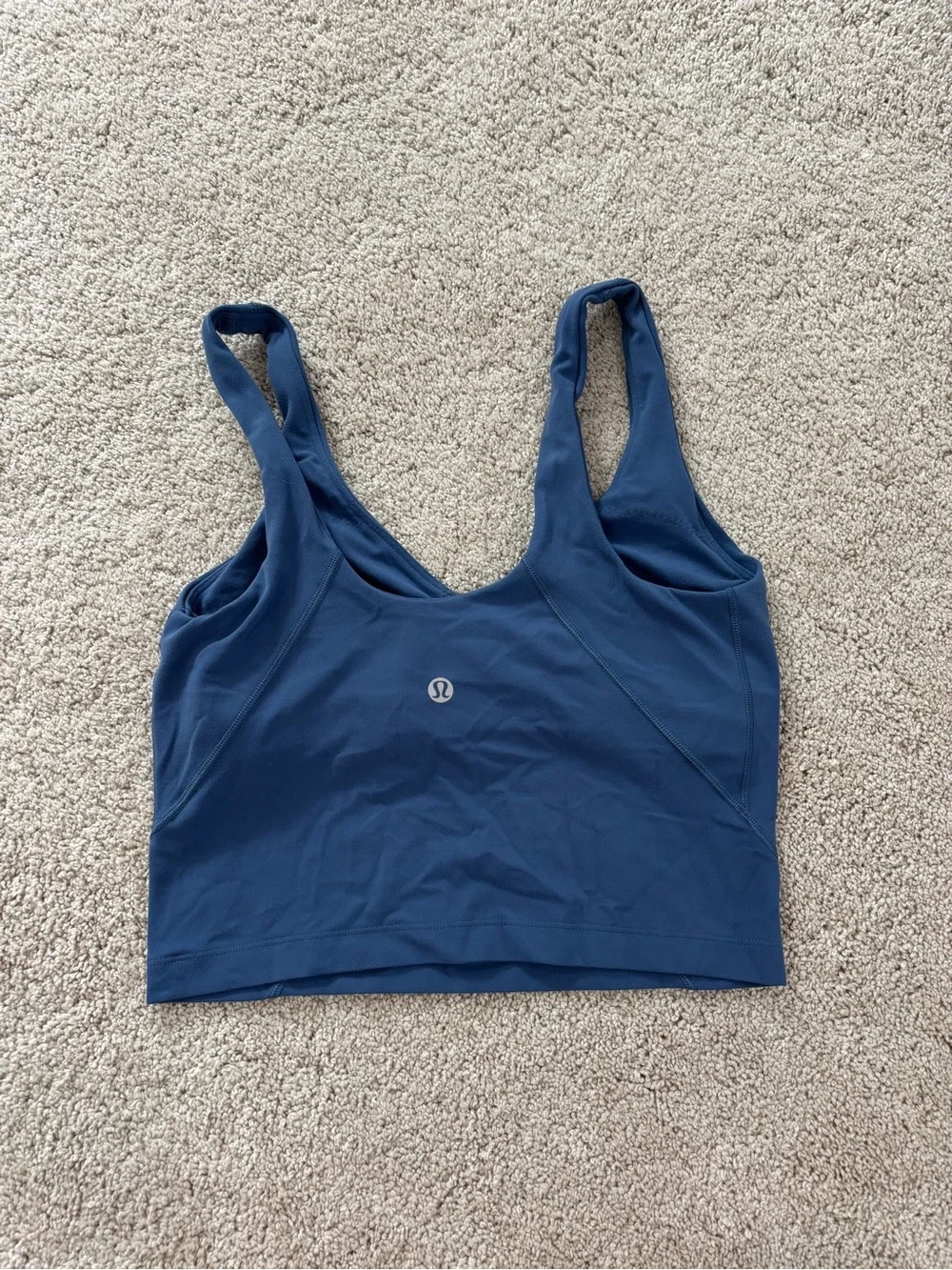 lululemon athletica Deep Navy V-Neck Tank Top